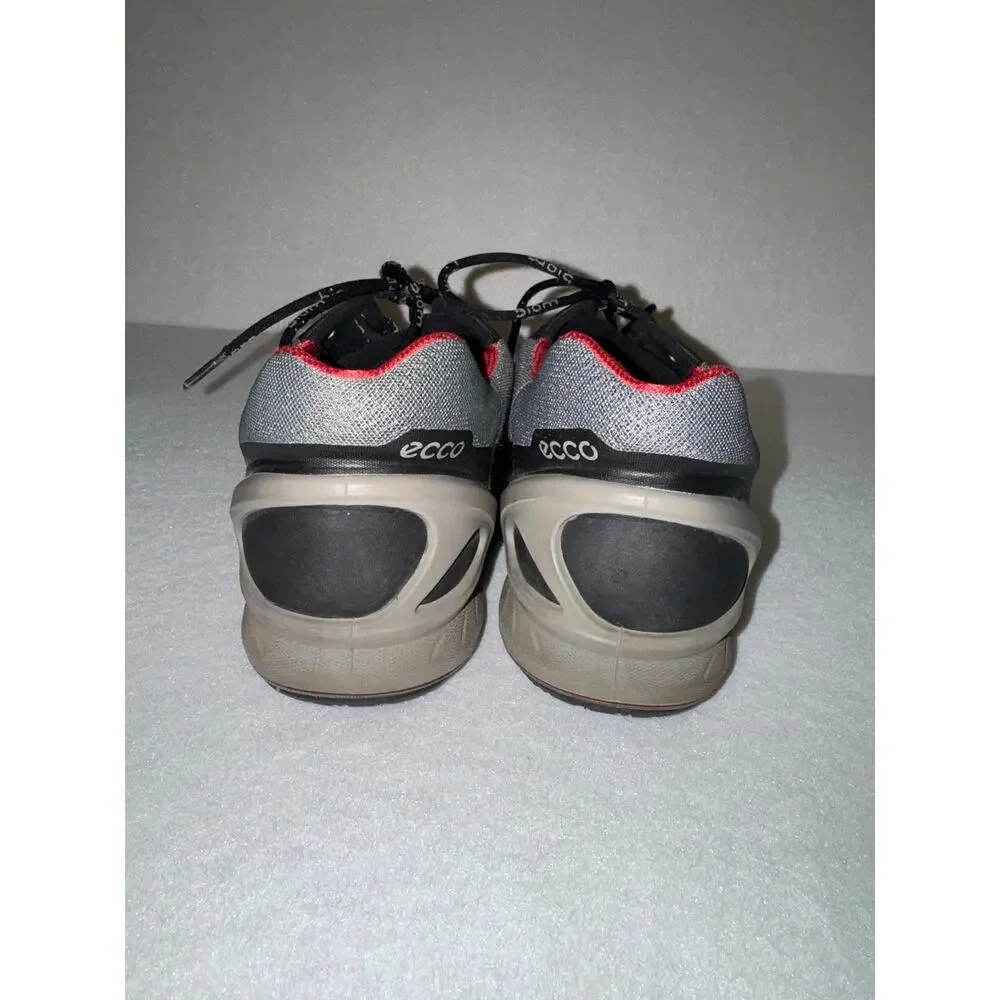 Ecco Men's BIOM Fjuel Racer Trainers Walking Shoes Green Gray Red 10.5 EU44